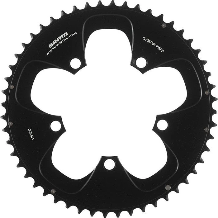 SRAM Plato De Carretera 52T (52/36) 110mm Aluminio Plato 10 Velocidades | Bike-Discount