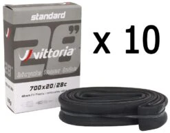 Vittoria Tubo Estándar 700x20/28C SV 80mm (10 Piezas) Cámaras 28" | Bike-Discount