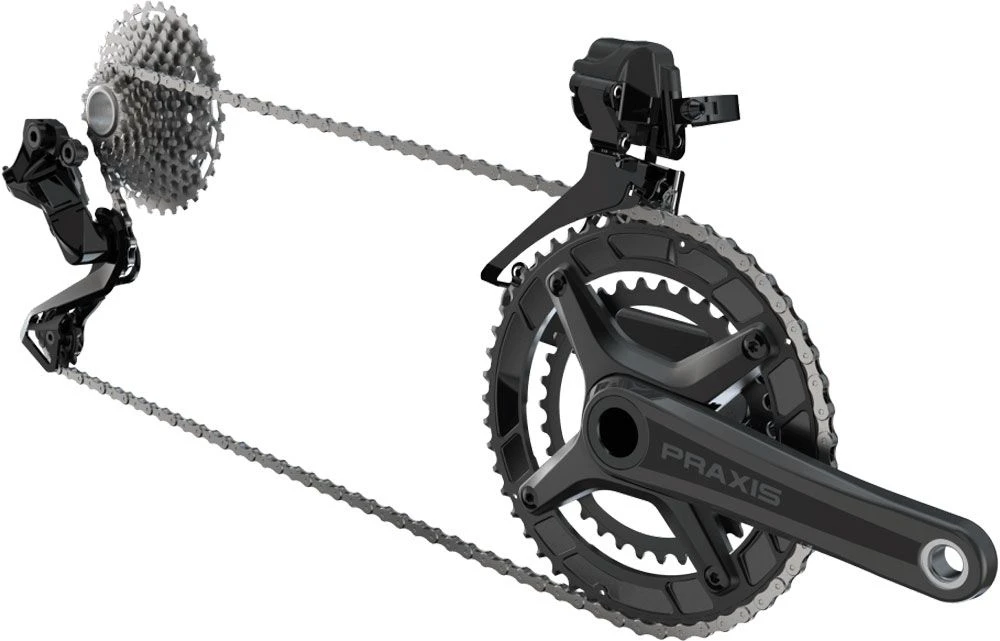 Praxis Works Platos Y Bielas Zayante Carbon M30 50/34Z Road Plato Y Biela Compact 2 X 10 Velocidades | Bike-Discount - Imagen 5