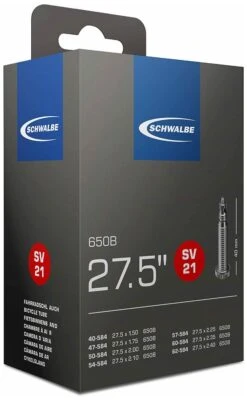Schwalbe Cámara De Aire SV 21 Para 27.5 Camares 27,5" | Bike-Discount