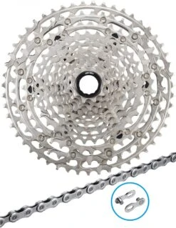 Shimano Kit De Desgaste De 12 Velocidades DEORE CN-M6100+CS-M6100 12 Velocidades | Bike-Discount