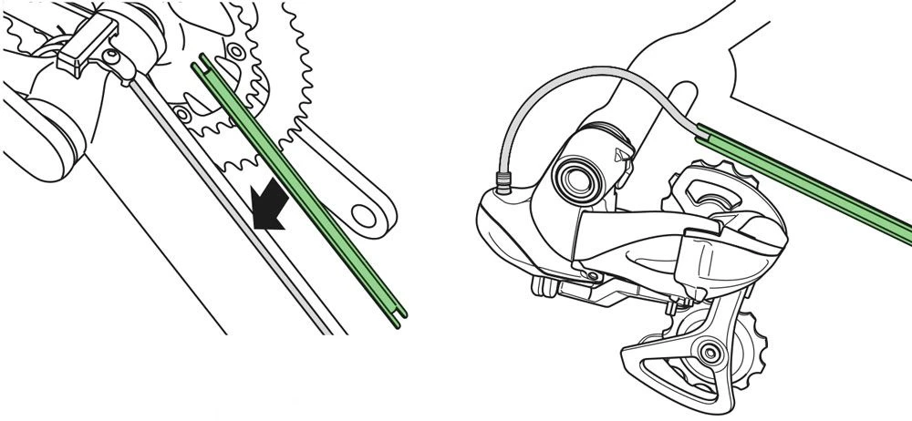 Shimano Cubrecables Di2 EW-CC300 Accesorios Di2 | Bike-Discount - Imagen 3