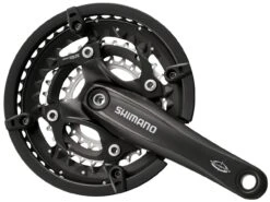 Shimano FC-T521 Manivela De 3x10 Velocidades 44/32/24 Platos Y Bielas Con Protector De Cadena | Bike-Discount