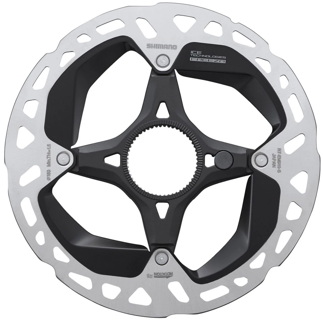 Shimano Disco De Freno STEPS RT-EM910 Center-Lock Para E-bike Brake Discs | Bike-Discount - Imagen 2