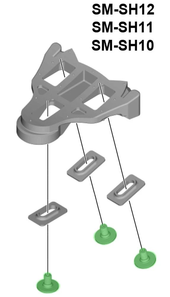 Shimano Tornillos De La Placa De La Zapata Para El PD-R9100 Cleats | Bike-Discount - Imagen 4