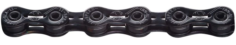 YBN Cadena SLA 110 TI-N Negra De 11 Velocidades Pasador Hueco Cadena 11 Velocidades | Bike-Discount